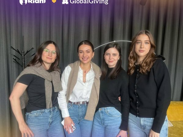 Visit of a GlobalGiving representative to the Ridni office