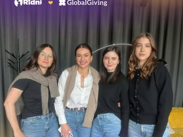 Visit of a GlobalGiving representative to the Ridni office