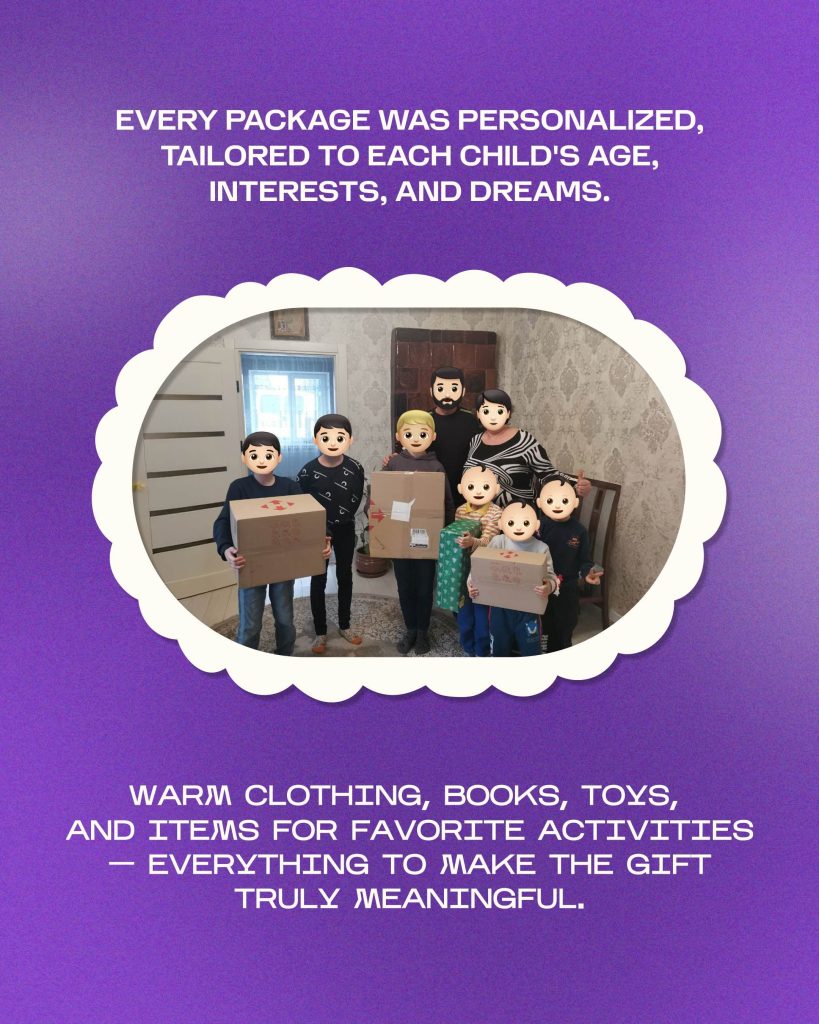 How Vchasno and Ridni shared care and warmth with children 4