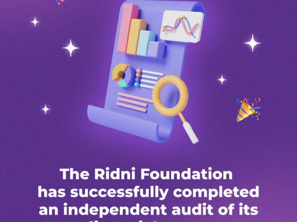 The Ridni Foundation has successfully completed an independent audit of its 2024 financial statements