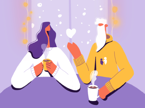 Choose “Coffee with St. Nicholas” and give warmth to those who need it most